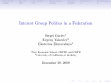 Research paper thumbnail of Interest group politics in a federation