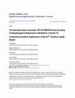 Research paper thumbnail of The \u3ci\u3eSaccharomyces cerevisiae TSC10/YBR265w\u3c/i\u3e Gene Encoding 3-Ketosphinganine Reductase Is Identified in a Screen for Temperature-sensitive Suppressors of the Ca\u3csup\u3e2+\u3c/sup\u3e-sensitive csg2Δ Mutant