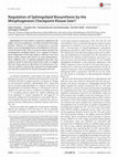 Research paper thumbnail of Regulation of Sphingolipid Biosynthesis by the Morphogenesis Checkpoint Kinase Swe1