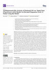 Research paper thumbnail of Antidepressant-like Activity of Patchouli Oil var. Tapak Tuan (Pogostemon cablin Benth) via Elevated Dopamine Level: A Study Using Rat Model