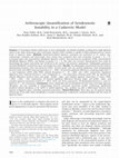 Research paper thumbnail of Arthroscopic Quantification of Syndesmotic Instability in a Cadaveric Model