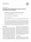 Research paper thumbnail of Simulating Cardiac Electrophysiology Using Unstructured All-Hexahedra Spectral Elements