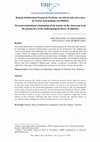 Research paper thumbnail of Relação Institucional Pessoal do Professor em sala de aula sob a ótica da Teoria Antropológica do Didático <br> Personal institutional relationship of the teacher in the classroom from the perspective of the anthropological theory of didactics