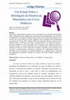 Research paper thumbnail of Um Estudo Sobre a Abordagem da História da Matemática em Livros Didáticos