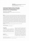 Research paper thumbnail of Comparing the Negative Emotions, Body Image, Sexual Schemas and Sexual Function in Women with Breast Cancer and Healthy Women