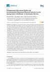 Research paper thumbnail of Fundamental Movement Skills and Accelerometer-Measured Physical Activity Levels during Early Childhood: A Systematic Review