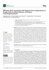 Research paper thumbnail of Mortality Risk Associated with Diabetic Foot Complications in People with or without History of Diabetic Foot Hospitalizations