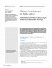 Research paper thumbnail of Nierenerkrankungen im Kindesalter