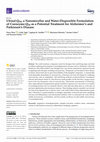 Research paper thumbnail of Ubisol-Q10, a Nanomicellar and Water-Dispersible Formulation of Coenzyme-Q10 as a Potential Treatment for Alzheimer’s and Parkinson’s Disease