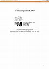 Research paper thumbnail of A "baby"-sauropod trackway from the Late Jurassic Courtedoux dinosaur tracksite excavations, Canton Jura, northern Switzerland