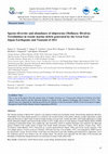 Research paper thumbnail of Species diversity and abundance of shipworms (Mollusca: Bivalvia:
Teredinidae) in woody marine debris generated by the Great East
Japan Earthquake and Tsunami of 2011