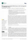 Research paper thumbnail of Environmental and Lifestyle Risk Factors in the Carcinogenesis of Gallbladder Cancer