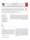 Research paper thumbnail of The profile of volatile compounds in the outer and inner parts of broiled pork neck is strongly influenced by the acetic-acid marination conditions