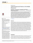 Research paper thumbnail of Lethal Interpersonal Violence in the Middle Pleistocene