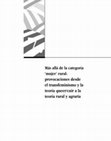 Research paper thumbnail of Más allá de la categoría 'mujer rural': provocaciones desde el transfeminismo y la teoría queer/cuir a la teroría rural y agraria.