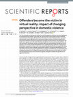 Research paper thumbnail of Offenders become the victim in virtual reality: impact of changing perspective in domestic violence