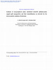 Research paper thumbnail of Synthesis of non-peripheral amine substituted nickel( ii ) phthalocyanine capped gold nanoparticles and their immobilization on electrode for the electrocatalytic oxidation of hydrazine