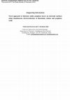 Research paper thumbnail of A novel approach to fabricate stable graphene layers on electrode surfaces using simultaneous electroreduction of diazonium cations and graphene oxide