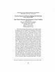 Research paper thumbnail of Vicarious Trauma in Aid Workers following the World Trade Center Attack in 2001