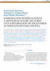 Research paper thumbnail of Inmigración internacional y movilidad entre sectores: Una exploración de escenarios alternativos para España