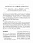 Research paper thumbnail of Segregation of soft olives using Durofel and on-line rebound