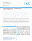 Research paper thumbnail of Eculizumab in secondary atypical haemolytic uraemic syndrome