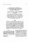 Research paper thumbnail of Morphological variability in Fasciola hepatica eggs in ruminants, rodents and lagomorphs