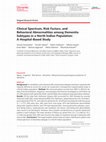 Research paper thumbnail of Clinical Spectrum, Risk Factors, and Behavioral Abnormalities among Dementia Subtypes in a North Indian Population: A Hospital-Based Study