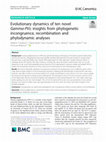 Research paper thumbnail of Evolutionary dynamics of ten novel Gamma-PVs: insights from phylogenetic incongruence, recombination and phylodynamic analyses