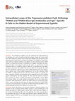 Research paper thumbnail of Extracellular Loops of the Treponema pallidum FadL Orthologs TP0856 and TP0858 Elicit IgG Antibodies and IgG + -Specific B-Cells in the Rabbit Model of Experimental Syphilis