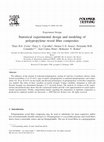 Research paper thumbnail of Statistical experimental design and modeling of polypropylene–wood fiber composites