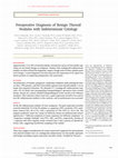 Research paper thumbnail of Preoperative Diagnosis of Benign Thyroid Nodules with Indeterminate Cytology