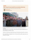 Research paper thumbnail of Kim Jong Un has started his succession planning