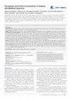 Research paper thumbnail of Hemoglobin and Ferritin Concentrations in Subjects with Metabolic Syndrome