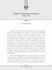 Research paper thumbnail of Bijapur-Vijayanagar Relations (1489 1672)