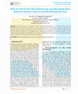 Research paper thumbnail of How do Fast Food Chain Restaurant can still sustain their Business despite Controversial Health Related Issue