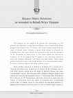 Research paper thumbnail of Bijapur-Ikkeri Relations as Revealed in Keladi Nripa Vijayam