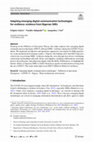 Research paper thumbnail of Adapting emerging digital communication technologies for resilience: evidence from Nigerian SMEs