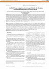 Research paper thumbnail of Analysis of professional female players serve in beach volleyball