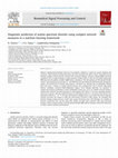 Research paper thumbnail of Diagnostic prediction of autism spectrum disorder using complex network measures in a machine learning framework