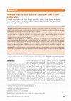 Research paper thumbnail of Outbreak of acute renal failure in Panama in 2006: a case-control study