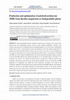 Research paper thumbnail of Production and optimization of polyhydroxybutyrate (PHB) from Bacillus megaterium as biodegradable plastic