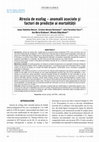 Research paper thumbnail of Atrezia de esofag – anomalii asociate şi factori de predicţie ai mortalităţii