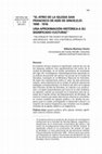 Research paper thumbnail of “El Atrio De La Iglesia San Francisco De Asís De Sincelejo. 1908 - 1910: Una Aproximación Histórica a Su Significado Cultural”