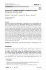 Research paper thumbnail of A review of ICT-enabled learning for schoolgirls in Asia and its impacts on education equity