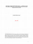 Research paper thumbnail of The Ethics of Pro-Poor Poverty Policy: A Critique of the Neo-Liberal Imperative and the Epistemology of Poverty Eradication in Uganda