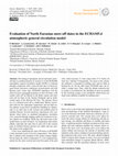 Research paper thumbnail of Evaluation of North Eurasian snow-off dates in the ECHAM5.4 atmospheric general circulation model