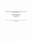 Research paper thumbnail of Examining the Development of Students' Hypotheses and Predictions Across Three Inquiry-oriented Curricula