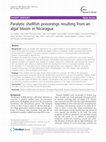 Research paper thumbnail of Paralytic shellfish poisonings resulting from an algal bloom in Nicaragua