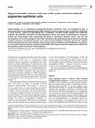 Research paper thumbnail of Hyperosmotic stress induces cell cycle arrest in retinal pigmented epithelial cells